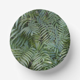 Jungle Theme Foliage Party Pappteller
