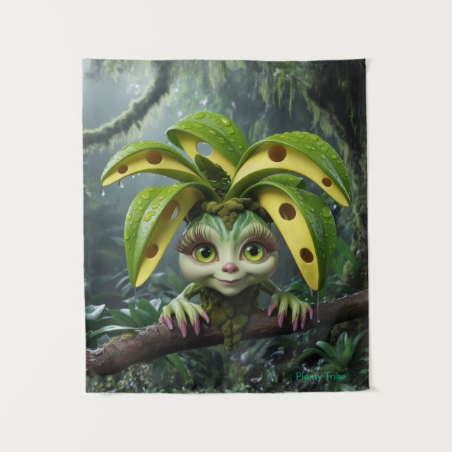Jungle Themed Tapestry Wandteppich (Vorderseite)