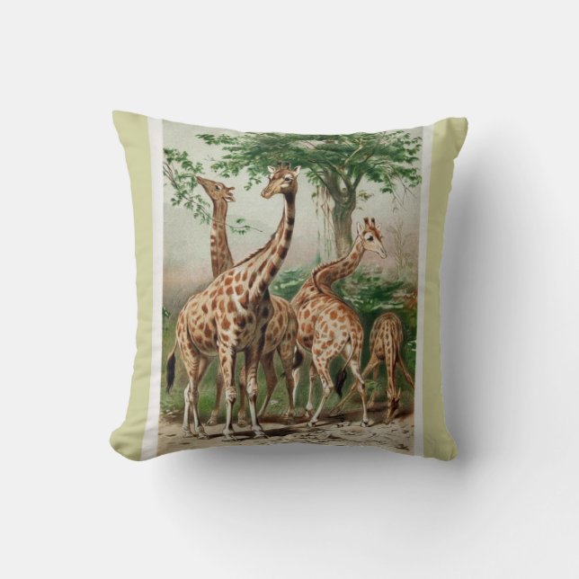 Jungle Throw American MoJo Coussin (Recto)