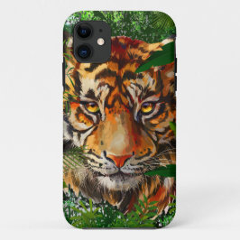 Jungle Tiger iPhone Case | Farbiges Tiger iPhone