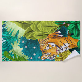 Jungle Tiger Strandtuch