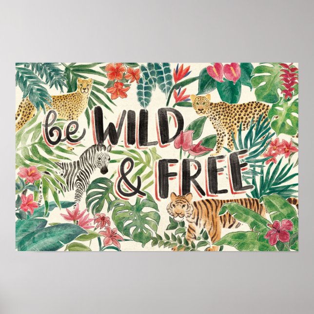 Jungle Vibes Poster (Vorne)