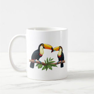 Jungle Vibrany: Toucans in Harmony Kaffeetasse