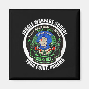 Jungle Warfare School Fort Sherman Toro Point Pana Magnet