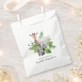 Jungle Zoo Animals | Babydusche Geschenktütchen