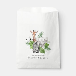 Jungle Zoo Animals | Babydusche Geschenktütchen