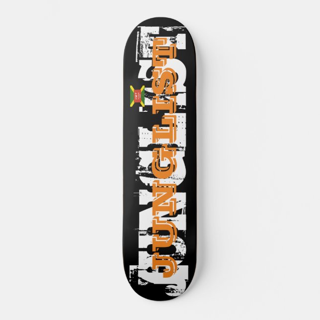 JUNGLIST-Skateboard Skateboard (Vorderseite)
