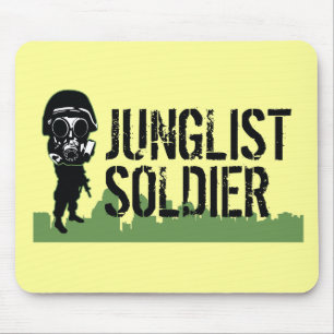 Junglist Soldat Mousepad