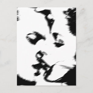 Jungpaar kiss jovens beijando postkarte