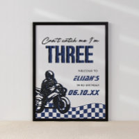 Jungs 3. Motocross Dirt Bike Geburtstag