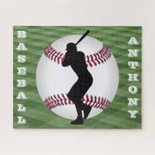 Jungs Baseball Puzzle mit seinem Namen!