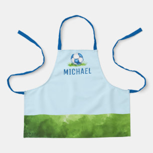 Jungs Custom Fußball School Art Schürze