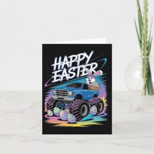 Jungs Happy Ostermonster Truck Ostereier Dog Karte