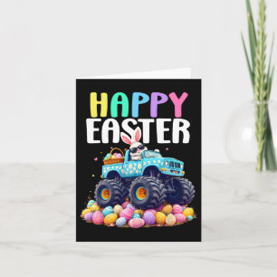 Jungs Happy Ostermonster Truck Ostereier Dog Karte