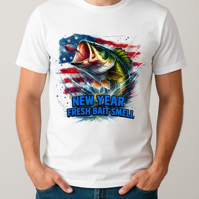 Jungs, ich fische lieber die amerikanische Flagge T-Shirt (Von Creator hochgeladen)