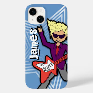 Jungs kurzer Name Rockstar Kinderhütte Case-Mate iPhone 14 Hülle