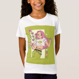 Jungs Mädchen farbweißes Hemd T-Shirt