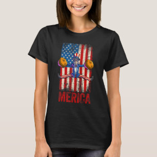 Jungs Männer Amerikaner F T-Shirt