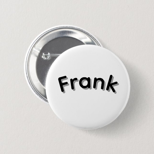 Jungs namens Frank, Cooler Button (Vorne & Hinten)