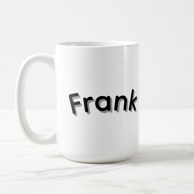 Jungs namens Frank, Kaffeetasse (Links)