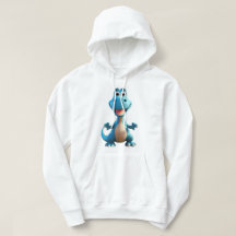 Jungs Niedlicher Dinosaurier Hoodie