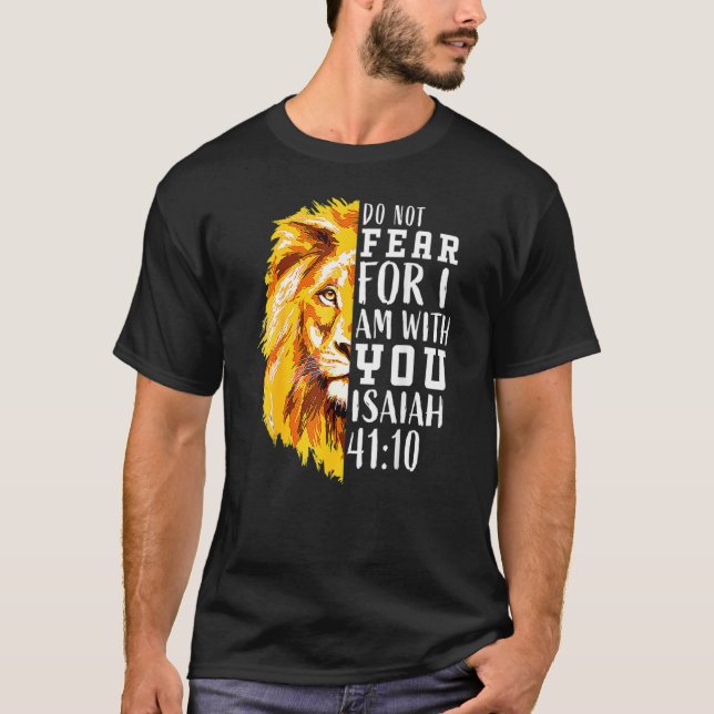 Jungs Ostern Christliche Bibelbrille Löwe von Juda T-Shirt (Vorderseite)