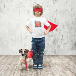 Jungs’ Rot, Weiß & Bauch!" 4. Juli Comic Buch Kleinkind T-shirt