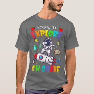 Jungs sind bereit, die 4. Klasse zurück zur Schule T-Shirt