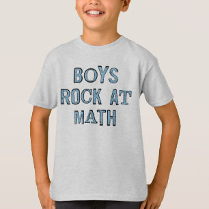 Jungs stöhnen an der Mathematik T-Shirt