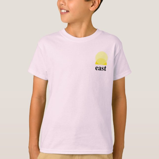 Jungs T - Shirt in Light Pink (Vorderseite)