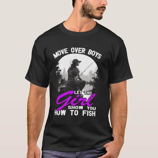 Jungs überziehen Lass dieses Mädchen zeigt dir, wi T-Shirt (Vorderseite)
