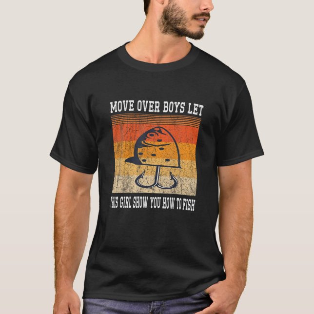 Jungs überziehen Lass dieses Mädchen zeigt dir, wi T-Shirt (Vorderseite)