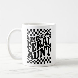 Jungs Wilde Tante Funny Familiengeschenk Kaffeetasse