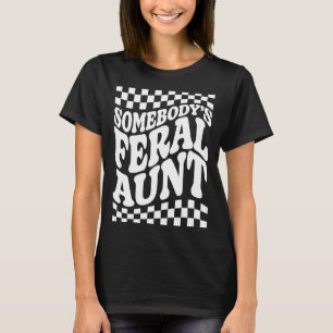 Jungs Wilde Tante Funny Familiengeschenk T-Shirt