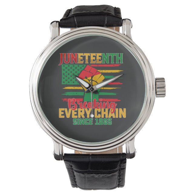 Jungsteinziger Brand seit 1865 Armbanduhr (Vorderseite)