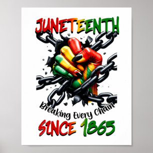 Jungsteinziger Brand seit 1865 Poster