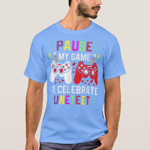 Jungsteinziger Gamer Ich habe mein Spiel unterbroc T-Shirt
