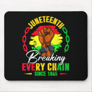Jüngstes Breaking Jede Kette seit 1865 Black F Mousepad