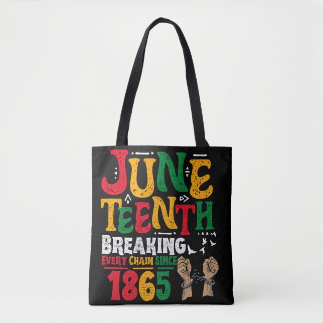 Jüngstes Breaking Jede Kette seit 1865 Freiheit Tasche (Vorderseite)