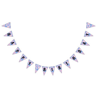 Jungtierfahnen der Girl's Day Pastel Lofi Floral B Wimpelkette