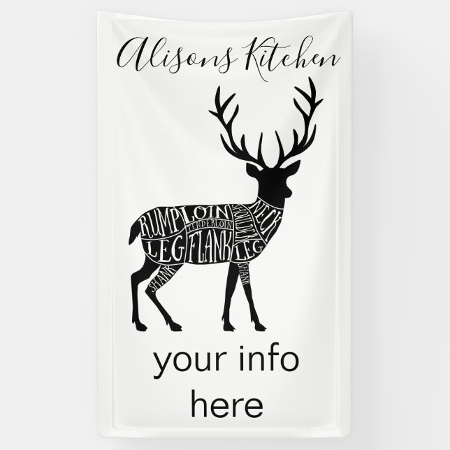 Jungtierfleisch Banner (Vertikal)