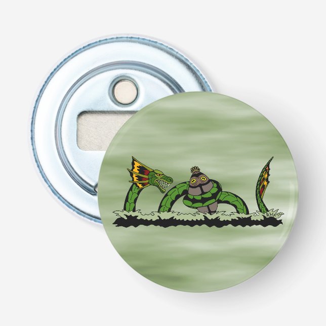 Jungun Catching a Quibbib Flaschenöffner (Vorderseite)