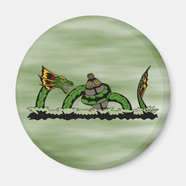 Jungun Catching a Quibbib Magnet (Vorne)