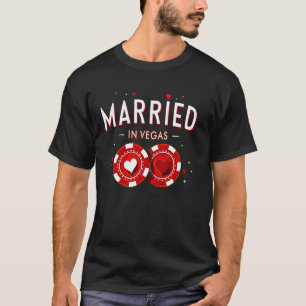 Jungvermählte im Vegas Braut Club Squad 2025 Jungg T-Shirt