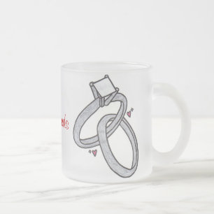 Jungvermählten Mattglastasse