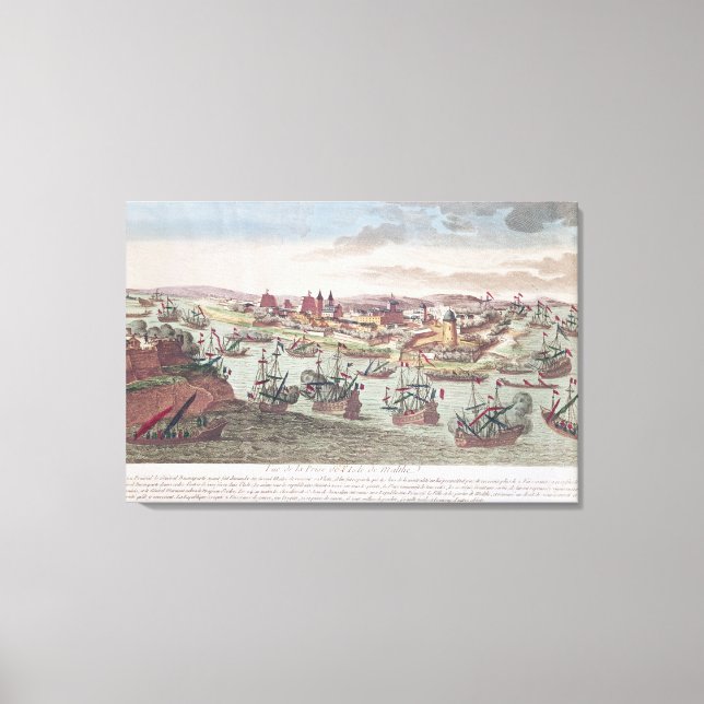 Juni 1798 leinwanddruck (Vorderseite)