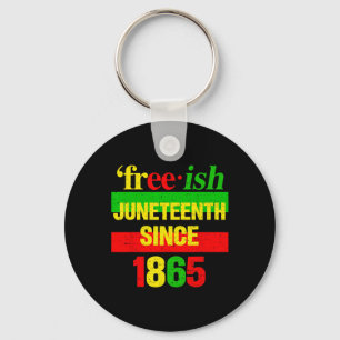 Juni 1865 Black History African American Freedom Schlüsselanhänger