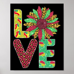 Juni 1865 Schwarzgeschichte Afrikanischer Amerikan Poster