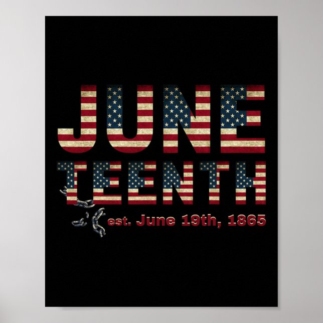 Juni 1865 Texas1 Poster (Vorne)