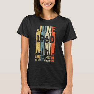Juni 1960 62 Geburtstag 62 Jahr 1960 Geburtstag VI T-Shirt
